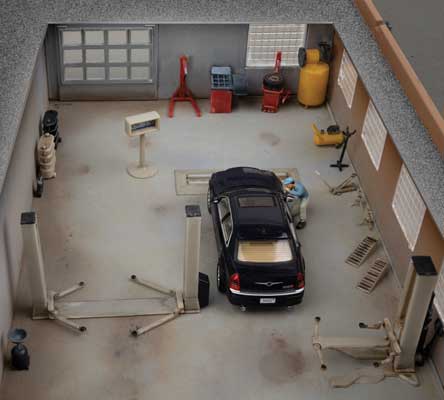 Walthers Garage Detail Kit #2 pkg(20) (949-4210)