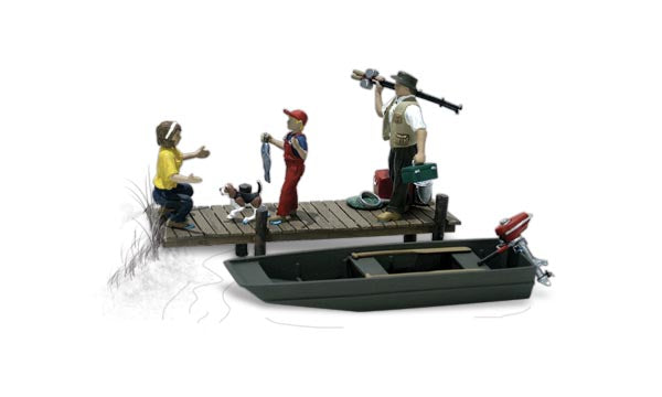 Woodland Scenics Family Fishing - N Scale (WOOA2203)