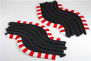 AFX Slot Track Chicane Set L & R (AFX70617)