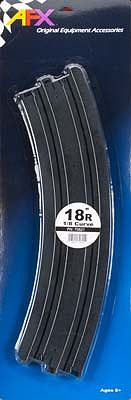 AFX Track, Curve 18" 1/8 pair (AFX70621)