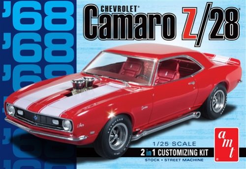 AMT 1968 CAMARO Z/28 1:25 SCALE MODEL KIT (AMT868)