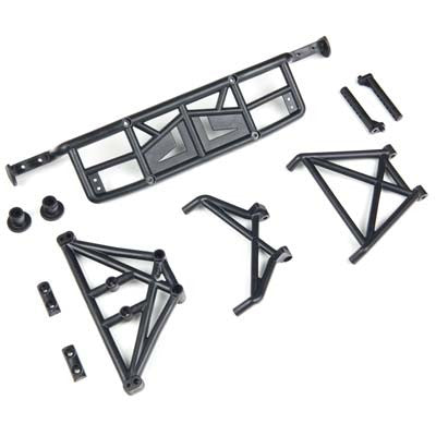 Arrma Bumper Set Rear Body Mounts Fury (AR320061)