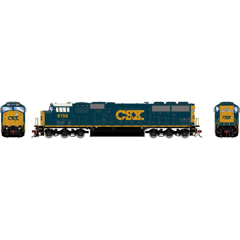 Athearn HO SD60M, CSX #8768 (ATHG8418)