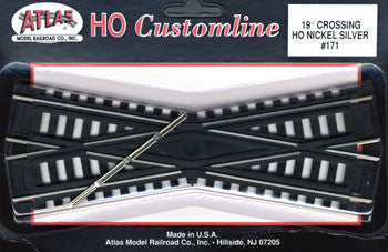 Atlas HO Code 100 19 Degree Custom Crossing (ATL171)