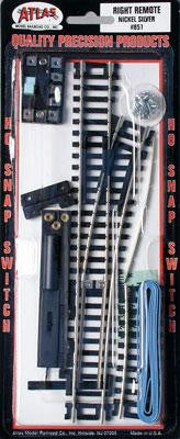 Atlas CD100 Remote Snap Switch RH Nickel Silver HO (ATL851)
