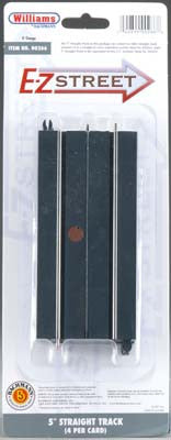 Bachmann WM E-Z Street 5" Straight Track (4) (BAC00266)