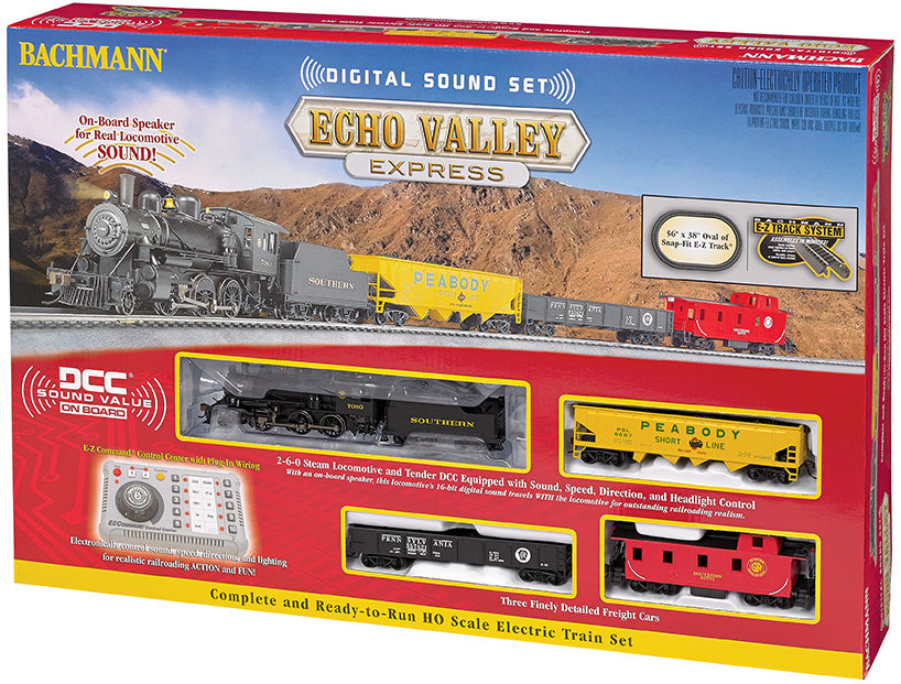 Bachmann ECHO VALLEY EXPRESS WITH DIGITAL SOUND (HO SCALE)  (BAC00825)