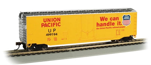 Bachmann 18038 HO 50' Plug-Door Boxcar Silver Series Union Pacific 499194 (BAC18038)