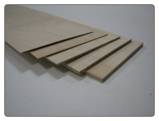 Balsa USA 1/16 x 12 x 24 - 3 ply Birch Aircraft Plywood (A346)