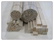 Balsa 1/16 x 3/8 x 36 Stick (B126)