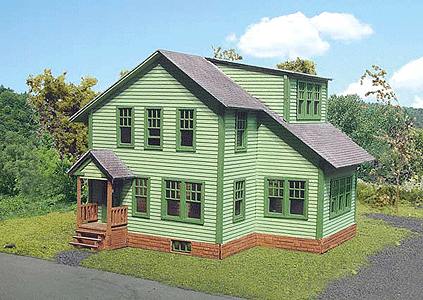 Avon House - Laser Art HO SCALE (BRA636)