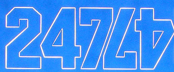 Coverite NUMBERS BLUE 1" (COVQ3216)