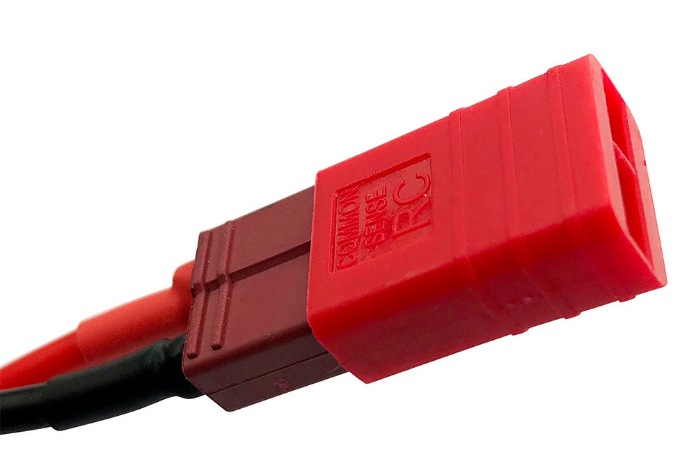 Male Deans to Traxxas Female Red Adapter (CSA-TXDM)