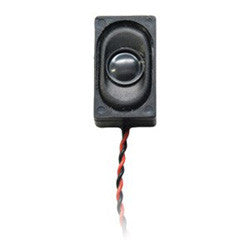 Digitrax 8 Ohm Rectangular Speaker, 26.5mm x 15.5mm x 9mm (DGTSP26158B)