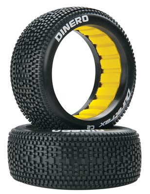 Duratrax Dinero 1/8 Buggy Tire C2 (2) (DTXC3733)