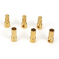 Gold Bullet Connector Set, 3.5mm (3)  (DYNC0043)