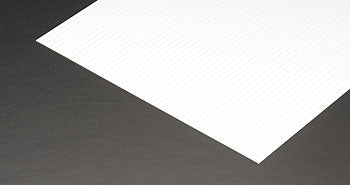 Evergreen V-Groove Styrene Plastic .020 x 6 x 12 , .125" (EVG2125)