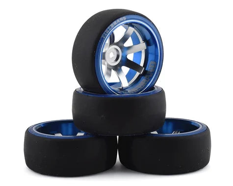 Firebrand RC Aluminum Defstar D2M12 Pre-Mounted Tires )FBR1MTXDEF558)