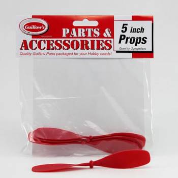 Guillows Pack 5" Plastic Propeller (3) (GUI117)