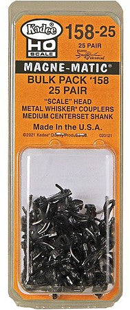 Kadee HO #158 Scale Whisker Coupler,9 (KAD15825)