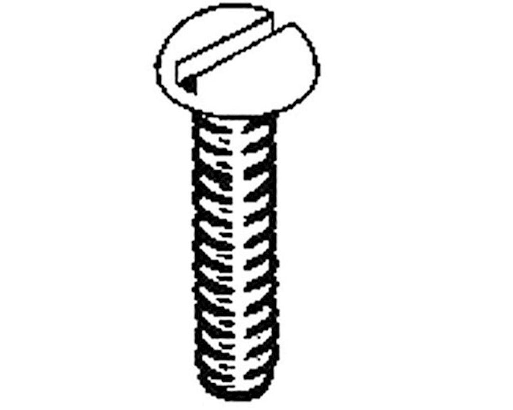Kadee Screws Stainlesss Steel 2-56 3/4 in (12)(KAD1709)