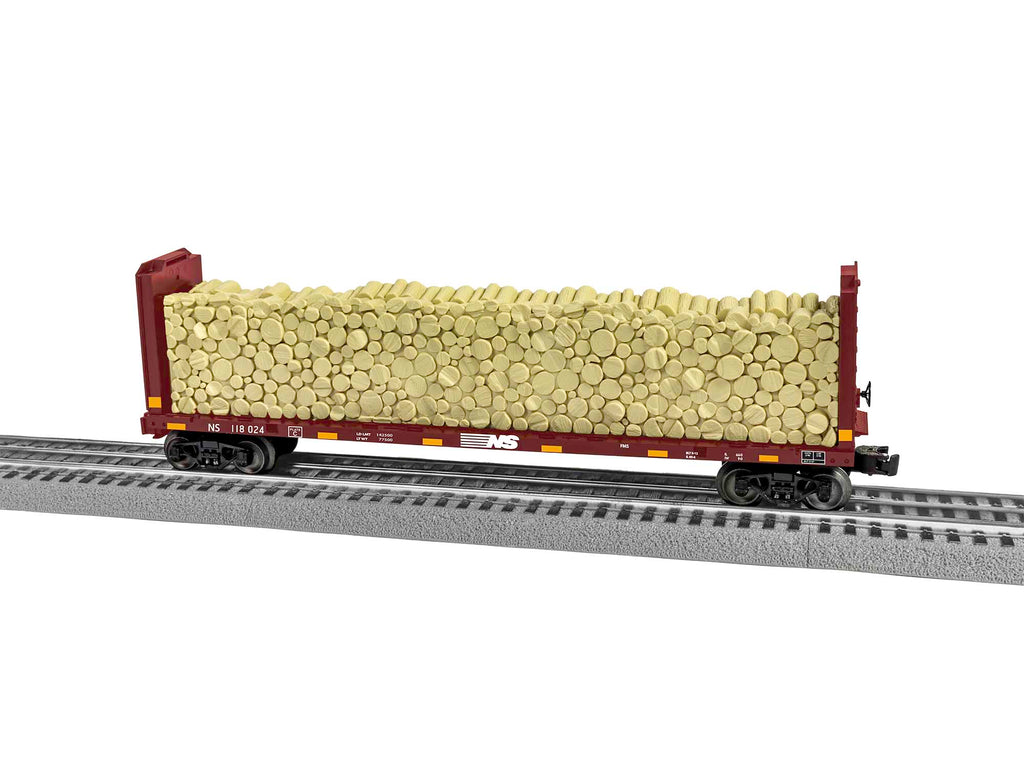 Lionel NORFOLK SOUTHERN STANDARD O BULKHEAD FLATCAR #118024 (LNL2043111)