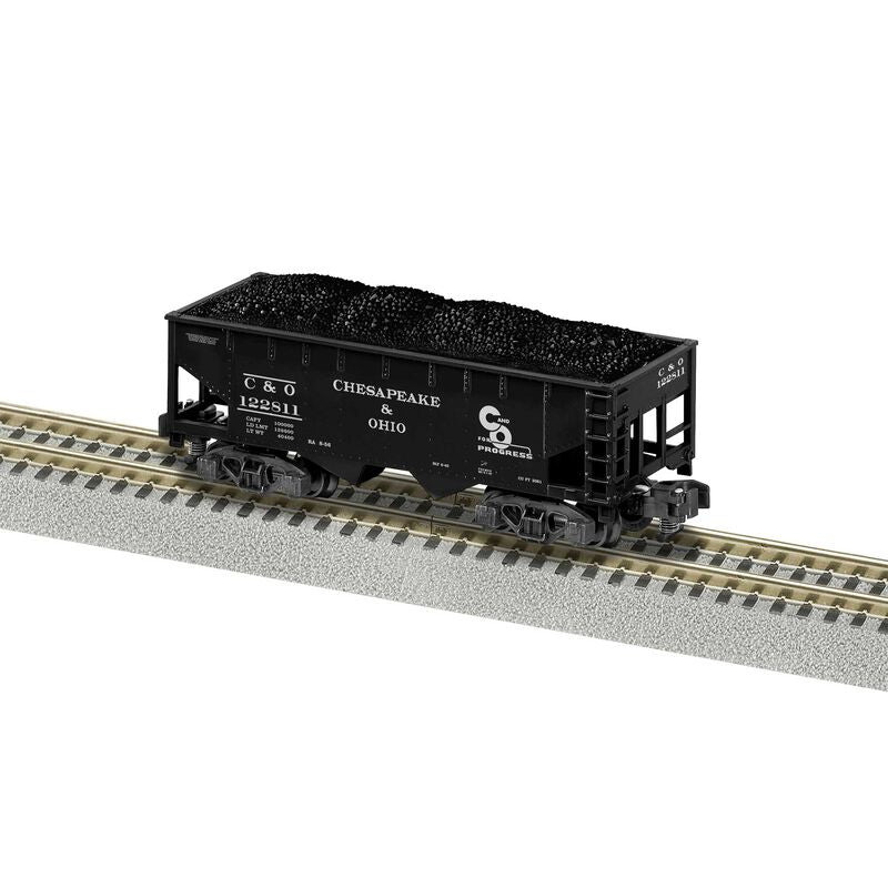 Lionel R20 2-Bay Hoppers, C&O #122811 (LNL2119265)