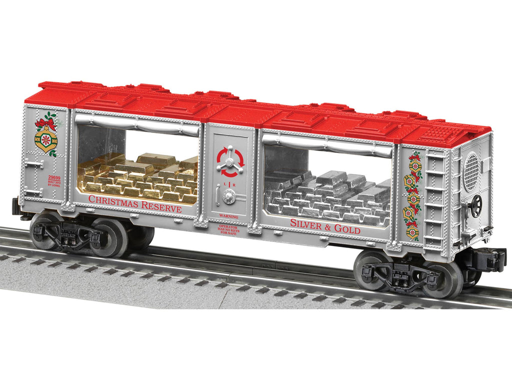 Lionel Christmas Mint Silver and Gold Car (LNL629699)