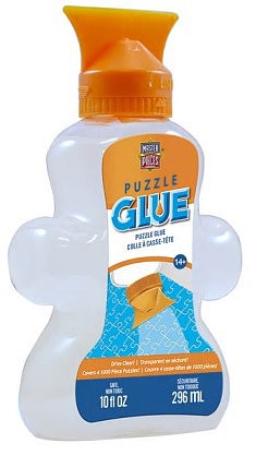 Masterpiece Puzzle Glue 10oz Shaped Bottle  (MST51928)