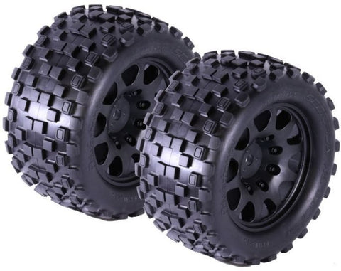 Power Hobby Scorpion Xl Belted Tires Viper Wheels Arrma Kraton Outcast 8S Bl (PHBPHT3275ARRMA)