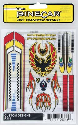 PineCar Custom Design Decal (PIN318)