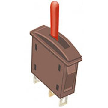 Peco Passing Contact Switch,Red Lever (PPCPL26R)