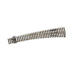 Peco C100 Insulfrog Dbl Curved Right-Hand Turnout (PPCSL86)