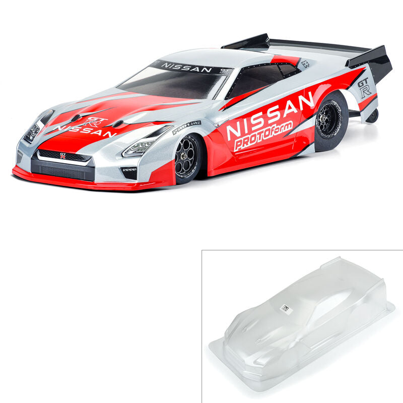 PROTOform's 1/10 Nissan GT-R R35 Clear Body: Losi 22S Drag Car (PRM158500)
