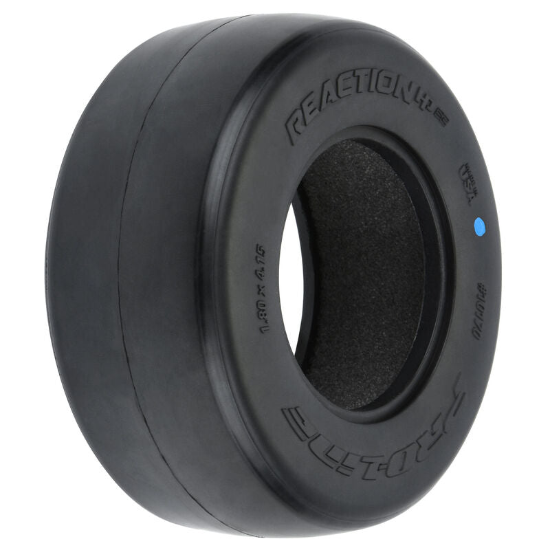 Pro-Line 1/10 Reaction HP Ultra Blue Rear 2.2"/3.0" Drag Tires (2) (PRO1017003)