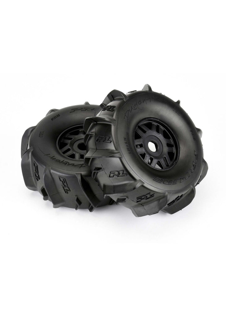 Pro-Line Dumont Paddle MTD on black Wheels Mojave F/R (PRO1018910)