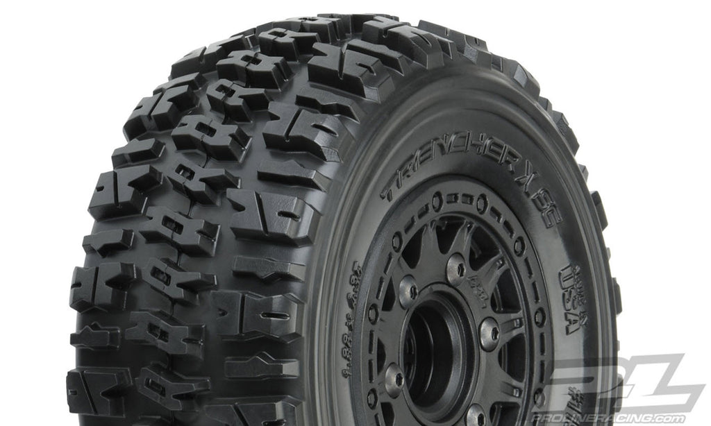 Pro-Line Trencher X SC 2.2"/3.0" All Terrain Tires Mounted (2) Slash 2wd/4wd (PRO119010)