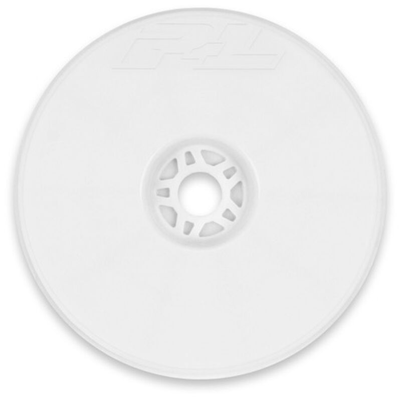 Pro-Line 1/8 Velocity Front/Rear 4.0" 17mm Truggy Wheels (4) White (PRO280004)