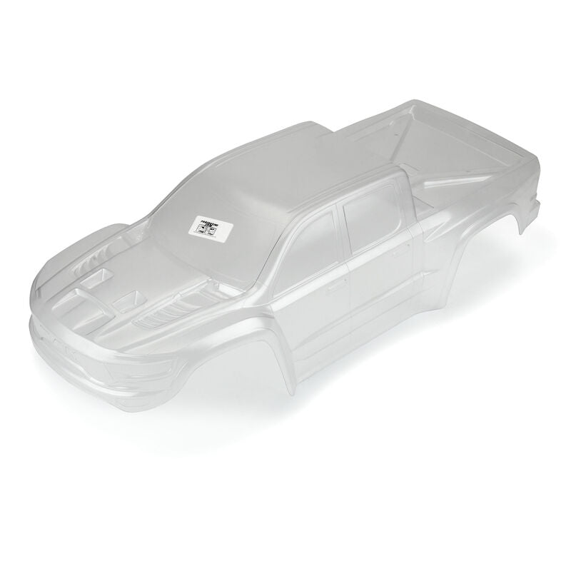 Pro-Line Clear Body, Pre-Cut 2021 Ram 1500: Traxxas X-MAXX (PRO357417)