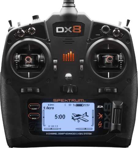 DX8 Transmitter Only Mode 2 (SPMR8000)