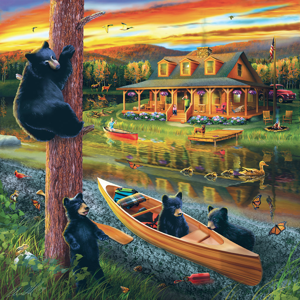 SunsOut 25 Bear Family Adventure (SUN46011)