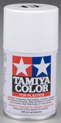 Tamiya Spray Lacquer TS-26 Pure White 3 oz (TAM85026)