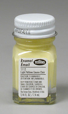 Testors Light Yellow 1/4 oz (TES1112TT)