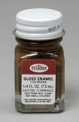 Testors Enamel 1/4oz Light Brown (TES1133TT)