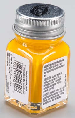 Testors Flat Yellow 1/4 oz (TES1169T)