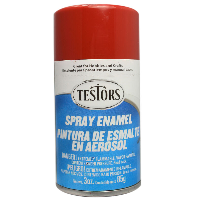 Testors Spray Dark Red 3 oz (TES1204T)