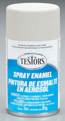 Testors Spray Flat Light Aircraft Gray 3 oz (TES1233T)