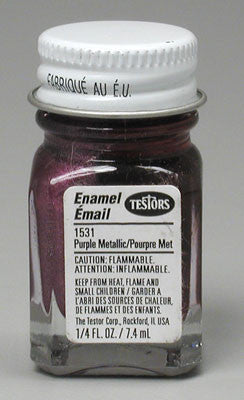 Testors Purple Metal Flake 1/4 oz (TES1531T)