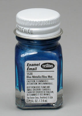 Testors Blue Metal Flake 1/4 oz (TES1539TT)
