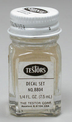 Testors Enamel 1/4 oz Decal Setting Solution (TES8804TT)
